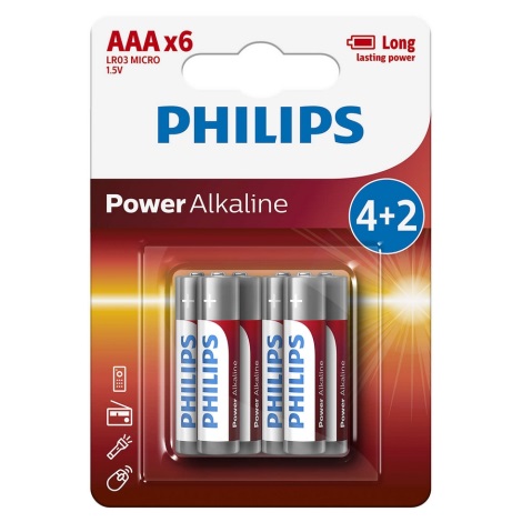 Батарейка LR03 / AAA Power Alkaline Blister 6шт