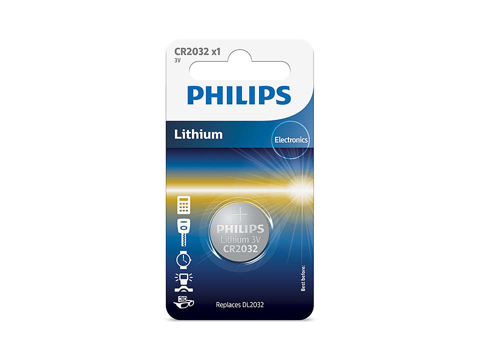 Батарейка CR2032 - 3.0V coin 1-blister (20.0 x 3.2) - Lithium