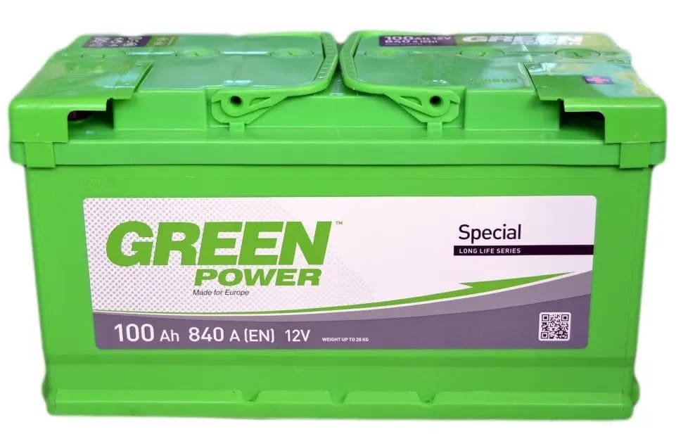 Аккумулятор GREEN POWER 6CT-100A3 840A 12V
