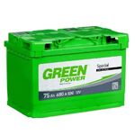 Аккумулятор GREEN POWER 6CT-75A3 680A 12V