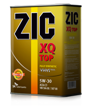 Масло моторное ZIC XQ TOP 5W-30 (Канистра 4л) ( новый 162612 )
