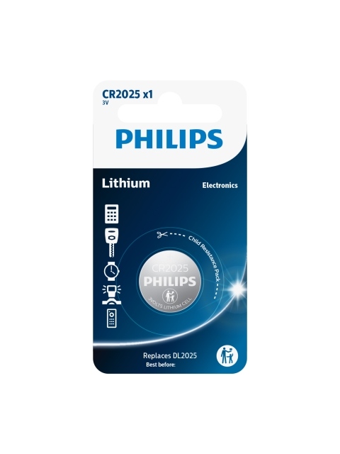 Батарейка CR2025 - 3.0V coin 1-blister (20.0 x 2.5) - Lithium