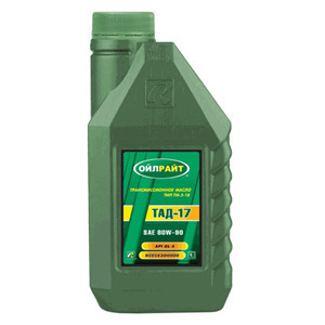 Масло трансмисс. OIL RIGHT ТМ-5-18 80W-90 GL-5 1л