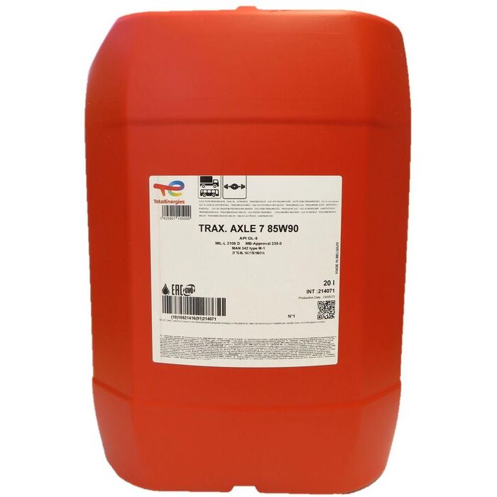 Масло трансмиссионное 85w-90 TRAXIUM AXLE 7 (20л)