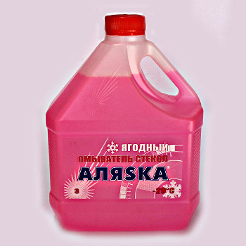 Омыватель стекла зимний АЛЯSКА Ягодный -20С 3л