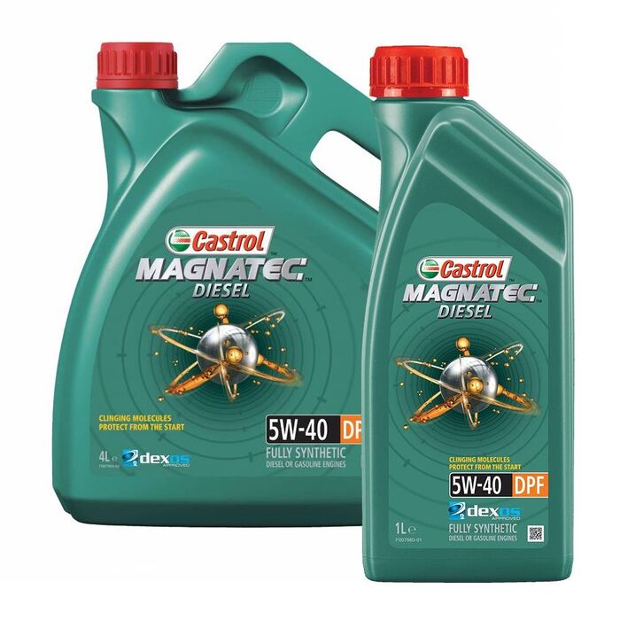 Масло моторное Castrol Magnatec Diesel 5w-40 DPF (Канистра 5л)