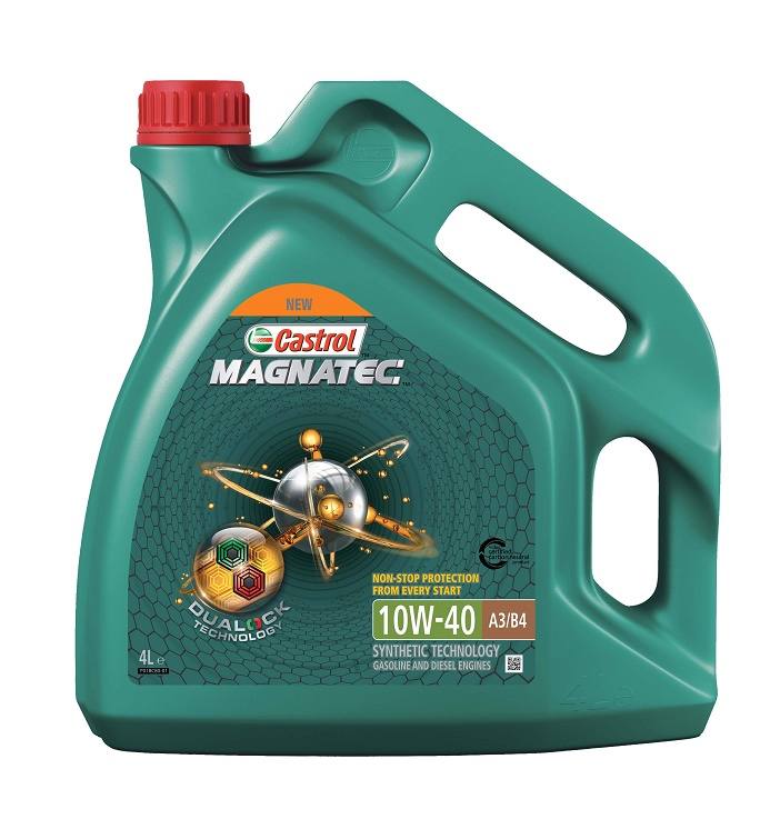 Масло моторное Castrol Magnatec 10w-40 A3/B4 (Канистра 4л)