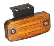 Фонарь габаритный All Trucks LED желтый с кронштейном (NEON)