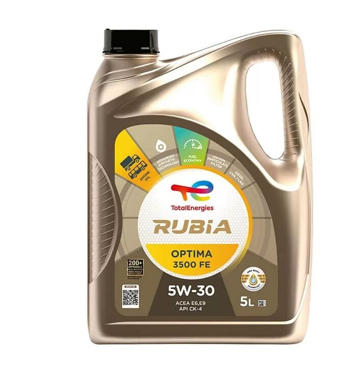 Масло моторное RUBIA Optima 3500 FE 5W-30 (5л)