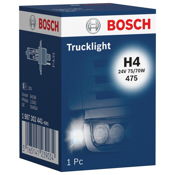Лампочка H4 75/70w 24v