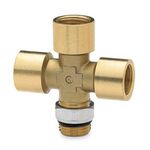 Фітінг хрест M16x1.5MM наружня 3X16x1.5MM зовнішня