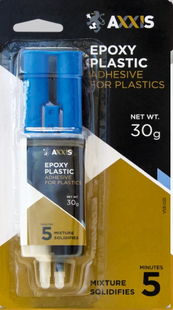 Клей для пластмасс шприц 30г Epoxy-Plastic