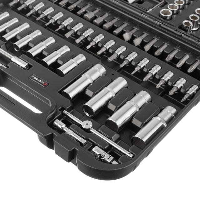 Набор инструментов 1/2" 1/4", 94ед., Cr-V
