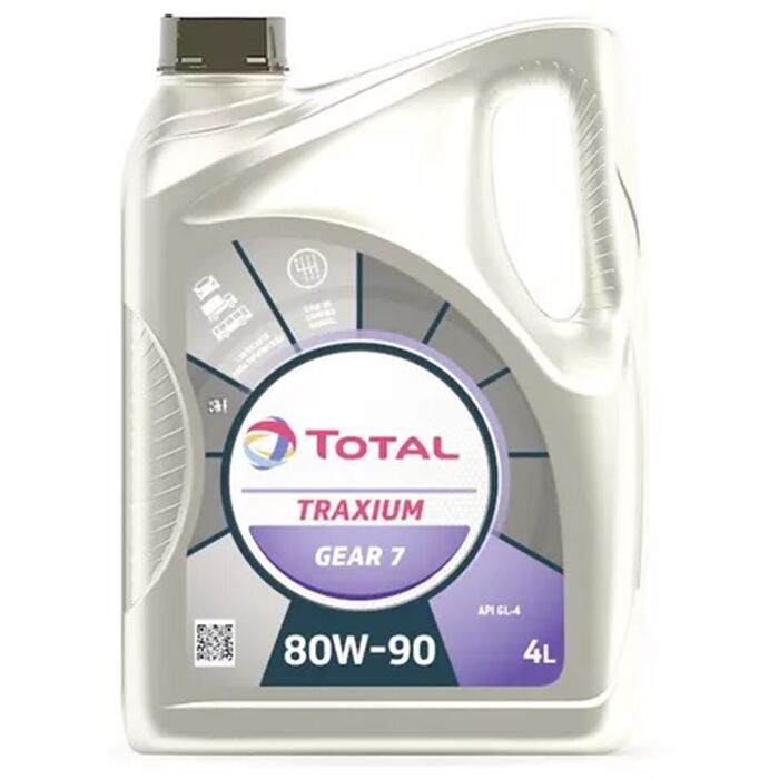 Масло трансмиссионное 80w90 TRAXIUM GEAR 7  4л