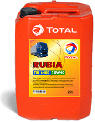 Масло TOTAL RUBIA TIR 6400 15W40 20L
