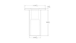 Комплект заклепок стальная трубчатая 8x20