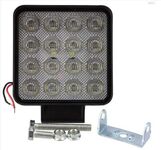 Фара LED прямокутна 48W Epistar, 16 ламп