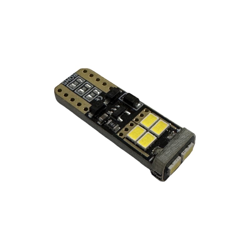 Лампочка автомобільна LED T10 W5W 12-24V безцокольна