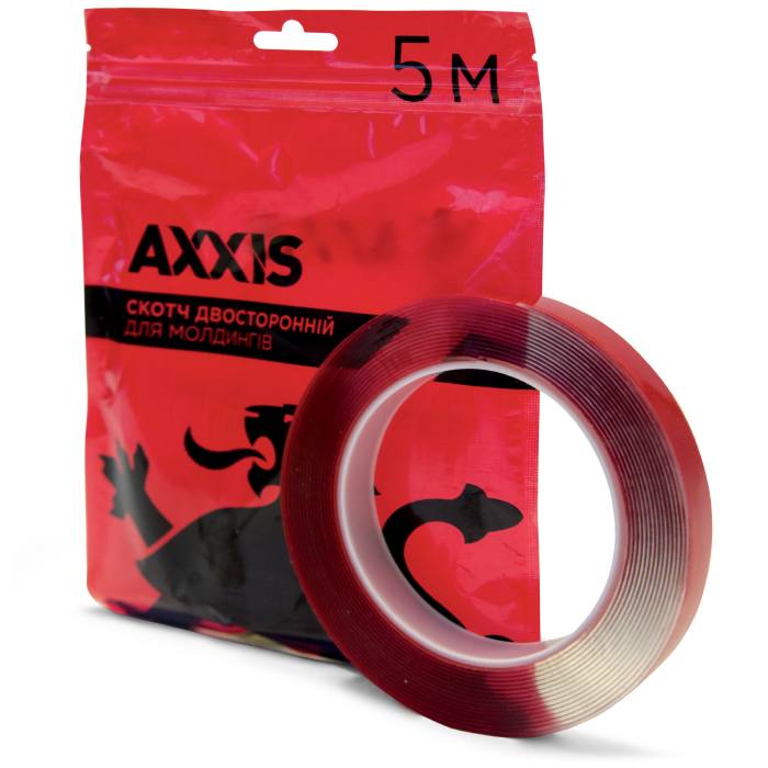 Скотч двухсторонний 15mm x 5m профессиональный RED