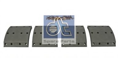 Drum brake lining kit