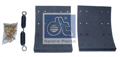 Drum brake lining kit