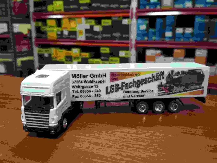 Модель грузовика 1:87 Scania  (без упаковки)