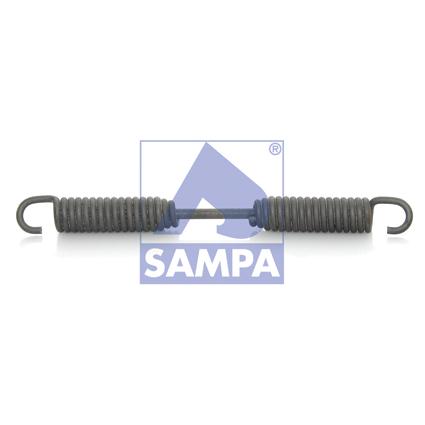 Пружина 269/25x5mm стяжная тормозных колодок BPW