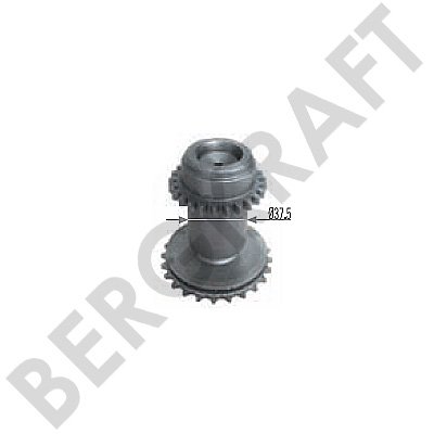 Шестерня суппорта левая D=37.5mm MERITOR LRG543/571-591/617/633/705/753