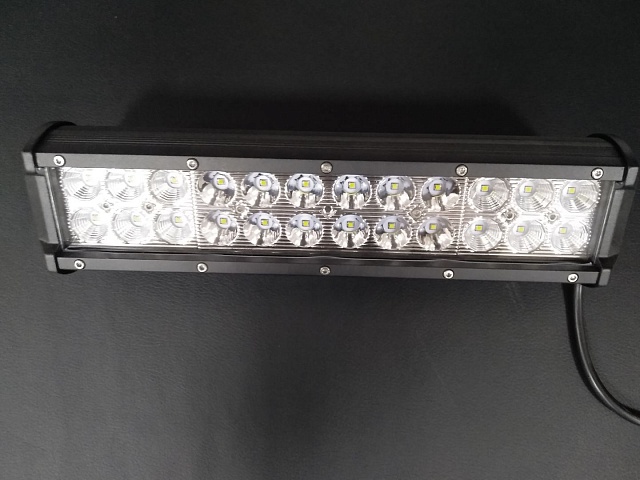 Фара дополнительная LED 12/24V, 24*3W, 300*80*62mm