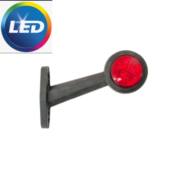 Габарит прицепа наклонный правый LED