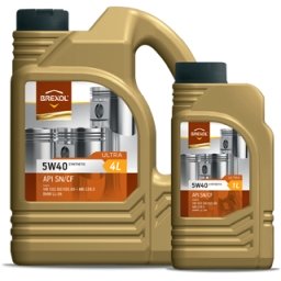 Масло моторное BREXOL Ultra Plus GN 5W40 API SN/CF LS (Канистра 10л)