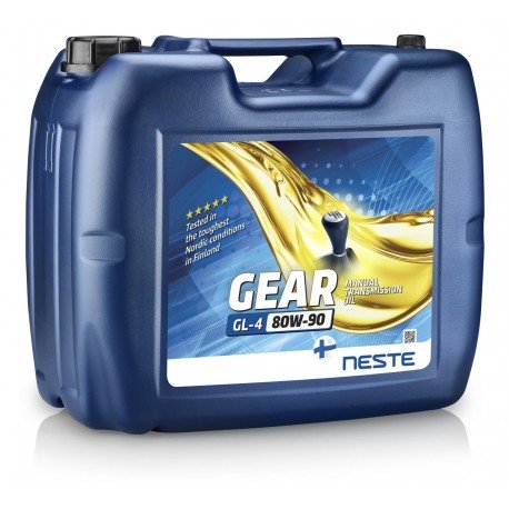 Масло трансмиссионное Neste Gear GL-4 80W-90, 20л