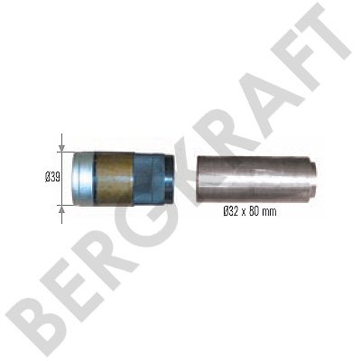 Ремкомплект суппорту d39