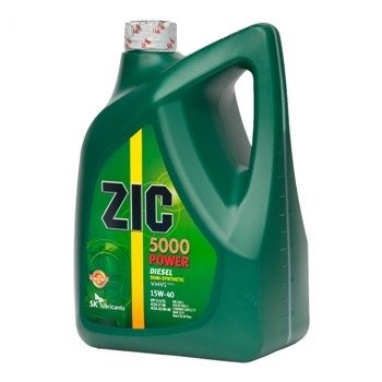 Масло моторное ZIC 5000 POWER 15W-40 (замена 172604 )(Канистра 6л)