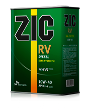 Масло моторное ZIC RV 10W-40 (Канистра 4л)