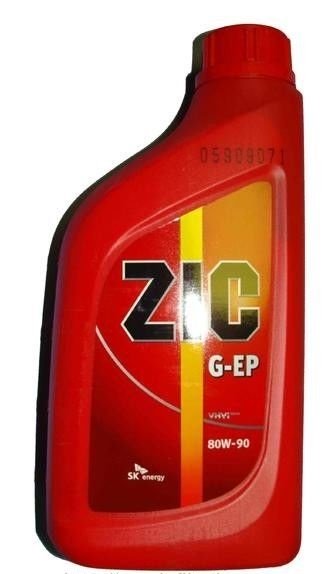 Масло трансмиссионное ZIC G-EP 80W-90 GL-4 (Канистра 1л)