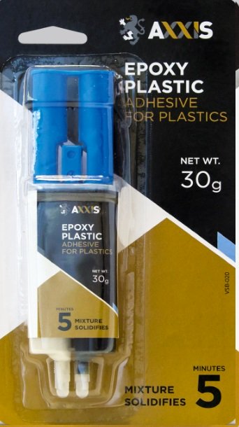 Клей для пластмасс шприц 30г Epoxy-Plastic