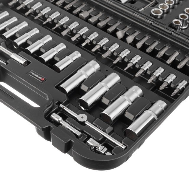 Набор инструментов 1/2" 1/4", 94ед., Cr-V