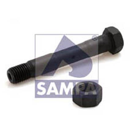 Палец рессоры с гайкой ( L180/M24x3) Volvo F7/10/12/FL10
